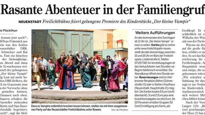 Pressestimmen zur Saison 2023 Pressestimmen zur Saison 2023