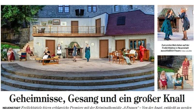 Pressestimmen zur Saison 2024 Pressestimmen zur Saison 2024