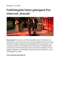 Dateivorschau: Heilbronner Stimme 2025-06-16 Titelseite